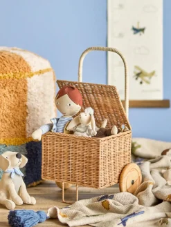 Børn Bloomingville Opbevaring></noscript>MINI Penne Rullevogn, Natur