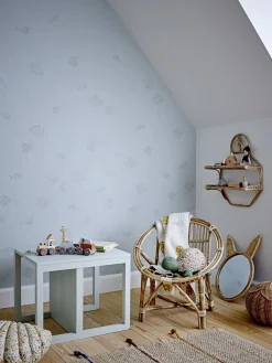 Børn Bloomingville Interiør></noscript>Pude Musling, Gul