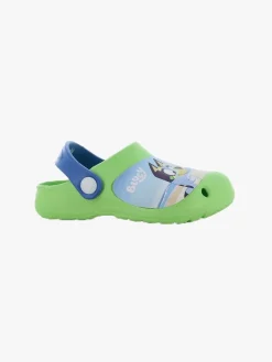 Bluey Hjemmesko*Clogs, Mint Green/Dark Blue