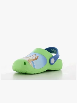 Bluey Hjemmesko*Clogs, Mint Green/Dark Blue