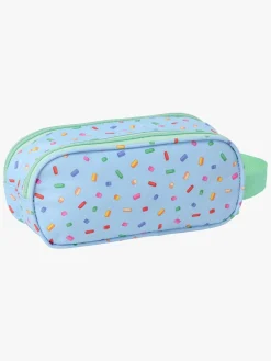 Bluey 3D Dobbelt Penalhus, Grøn/Blå