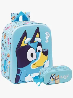 Børn Bluey Tasker>3D Mini Rygsæk 6L & Penalhus