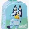 Børn Bluey 3D Mini Rygsæk 6L, Grøn/Blå