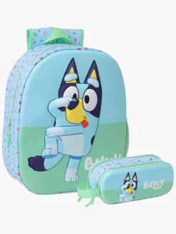 Bluey Tasker*3D Rygsæk 8,5L & Penalhus