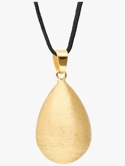 Bola Graviditet*Barselssmykke Dråbeformet, Guldfarvet