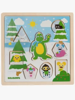 Teddykompaniet Bolibompa Puslespil 2-in-1 Sommer & Vinter 2x8 Brikker