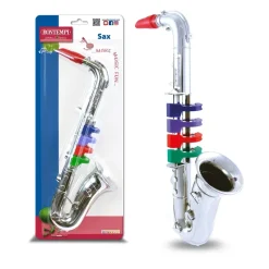 Bontempi Musikinstrumenter*Sølvfarvet Saxofon
