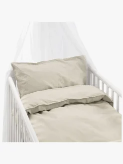 Borgans Sengetøj*Borganäs Sengesæt Humble 100 x 130 2-delt, Beige