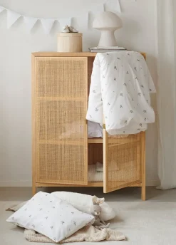 Børn Borgans Borganäs Sengesæt Tremmeseng Alvin 2-delt 100x130, Beige