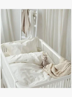 Børn Borgans Borganäs Sengesæt Tremmeseng Humble 100 x 130 2-delt, Hvid