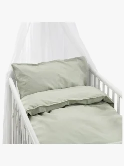 Børn Borgans Borganäs Sengesæt Tremmeseng Humble 100 x 130 2-delt, Grøn