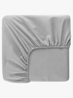 Børn Borgans Sengetøj>Borganäs Stræklagen 60x120, Lysegrå