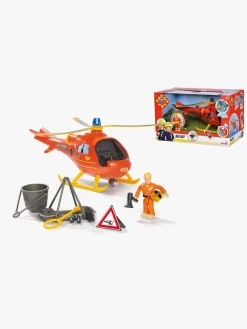 BrandmanSam2 Legetøjsbiler & -Fartøjer*Brandmand Sam Helikopter med Figur Wallaby