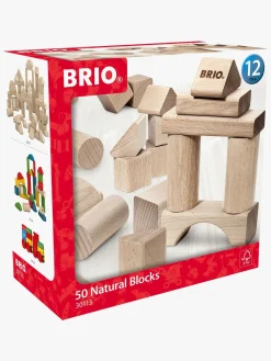 Brio Trælegetøj|Babylegetøj*30113 Byggeklodser 50 stk