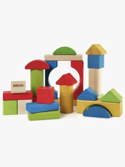 Brio Trælegetøj|Babylegetøj>30114 Byggeklodser Farvede 25 stk