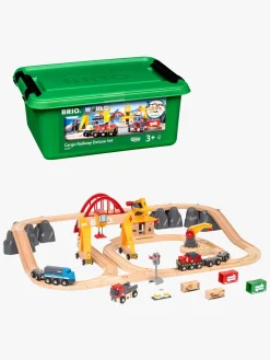 Brio World 33097 Fragt- og Jernbanesæt Deluxe