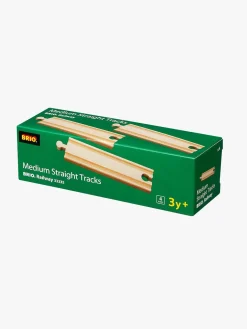 Brio Togbaner & Legeborde>World 33335 Lige Skinner Medium