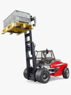 Bruder Legetøjsbiler & -Fartøjer>Linde HT160 Gaffeltruck med Palle