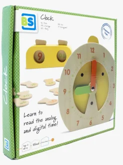 BSToys Spil & Puslespil*BS Toys Clock Børnespil, Multifarvet