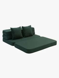 Børn KlipKlap Børnemøbler>by 3 Fold Sofa, Deep Green