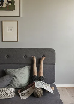 Børn KlipKlap Børnemøbler>by 3 Fold Sofa, Mørkegrå