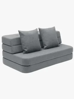 Børn KlipKlap Børnemøbler>by 3 Fold Sofa XL, Blue Grey