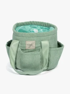 byASTRUP Dukker & Bamser*Plejetaske Corduroy, Grøn Grøn