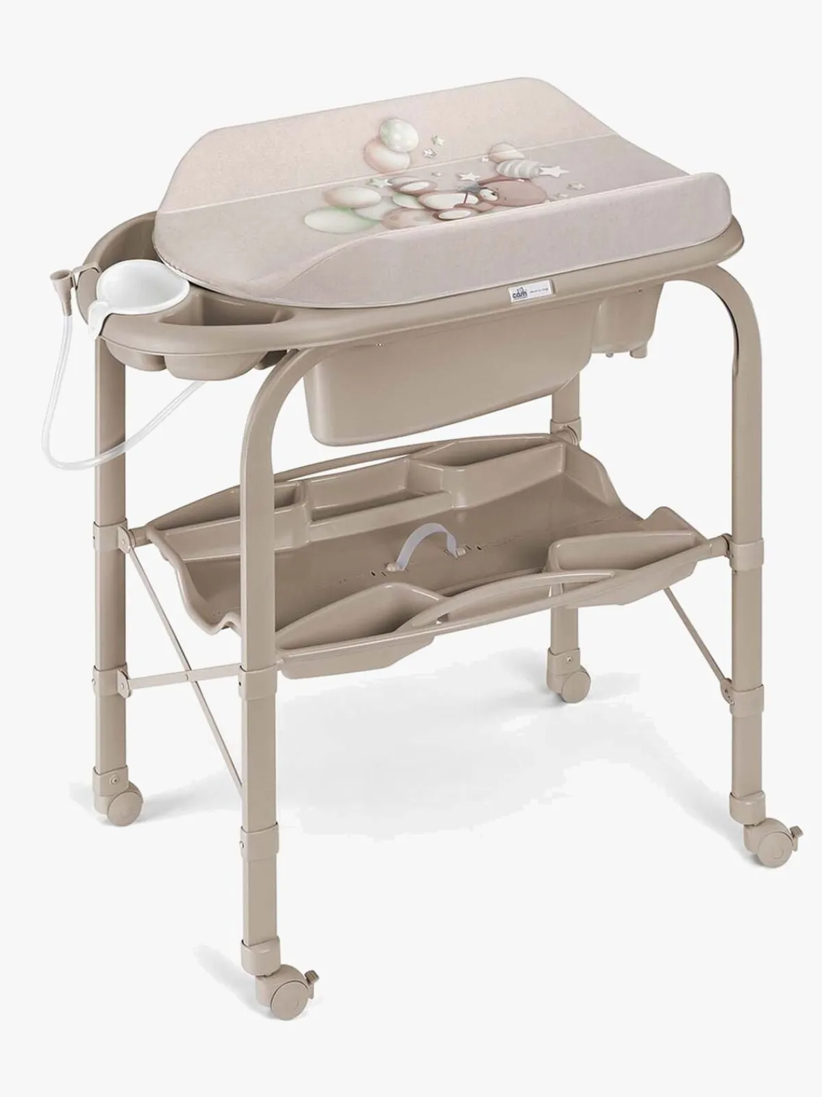 CAM Pusleborde*bio Puslebord med Badekar, Beige