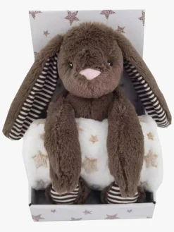 Børn CarloBaby Fleecetæppe Beige Stjerne & Kanin