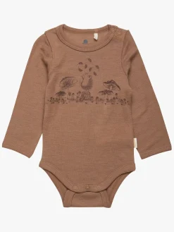 Børn CeLaVi Bodyer & Heldragter>Body, Coca Mocha Melange