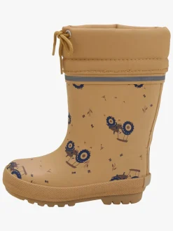 Børn CeLaVi Forede Gummistøvler, Apple Cinnamon