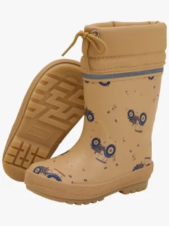Børn CeLaVi Forede Gummistøvler, Apple Cinnamon