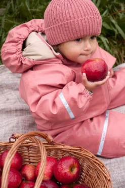 Børn CeLaVi Uldtøj|Vintertøj></noscript>Hue Uldblanding, Brick Dust