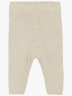 Børn CeLaVi Underdele|Uldtøj>Leggings Uld, Dune Melange