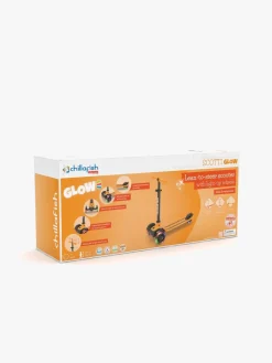 Chillafish Løbehjul*Scotti Glow Løbehjul, Ginger Orange