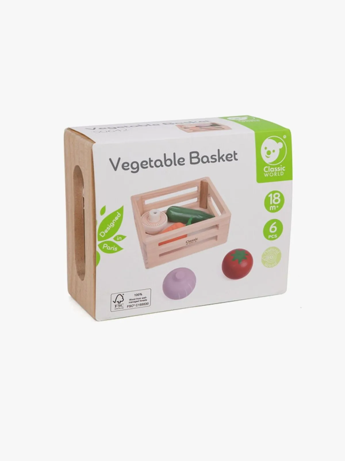 ClassicWorld Rolleleg>Classic World Grøntsagskasse