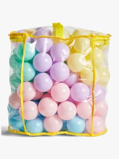 CloudberryCastle Boldbassiner*Cloudberry Castle Bløde Bolde 100 Stk, Pastell Flerfarvet