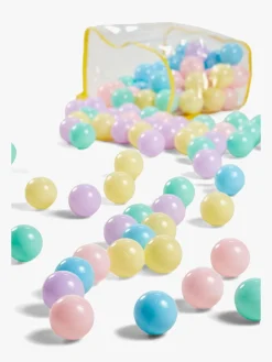 CloudberryCastle Boldbassiner*Cloudberry Castle Bløde Bolde 100 Stk, Pastell Flerfarvet