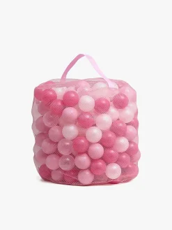 CloudberryCastle Boldbassiner*Cloudberry Castle Bløde Bolde 250 Stk., Lyserød/Hvid Lyserød/Hvid