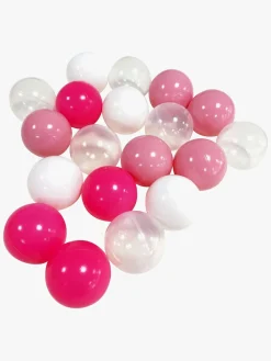 CloudberryCastle Boldbassiner*Cloudberry Castle Bløde Bolde 250 Stk., Lyserød/Hvid Lyserød/Hvid