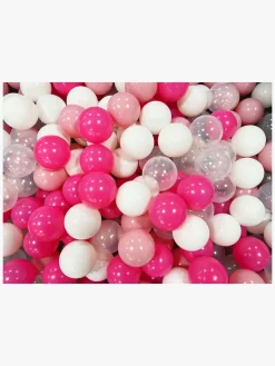 CloudberryCastle Boldbassiner*Cloudberry Castle Bløde Bolde 250 Stk., Lyserød/Hvid Lyserød/Hvid