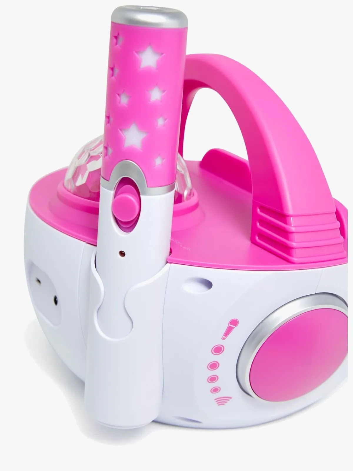 Børn CloudberryCastle Legetøj Til Børn På 0-10 År|Elektronik & Media>Cloudberry Castle Disko Karaokesæt med 2 Trådløse Mikrofoner