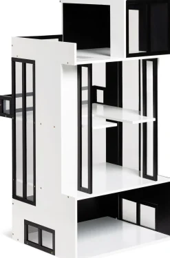 CloudberryCastle Cloudberry Castle Dukkehus, Sort/Hvid