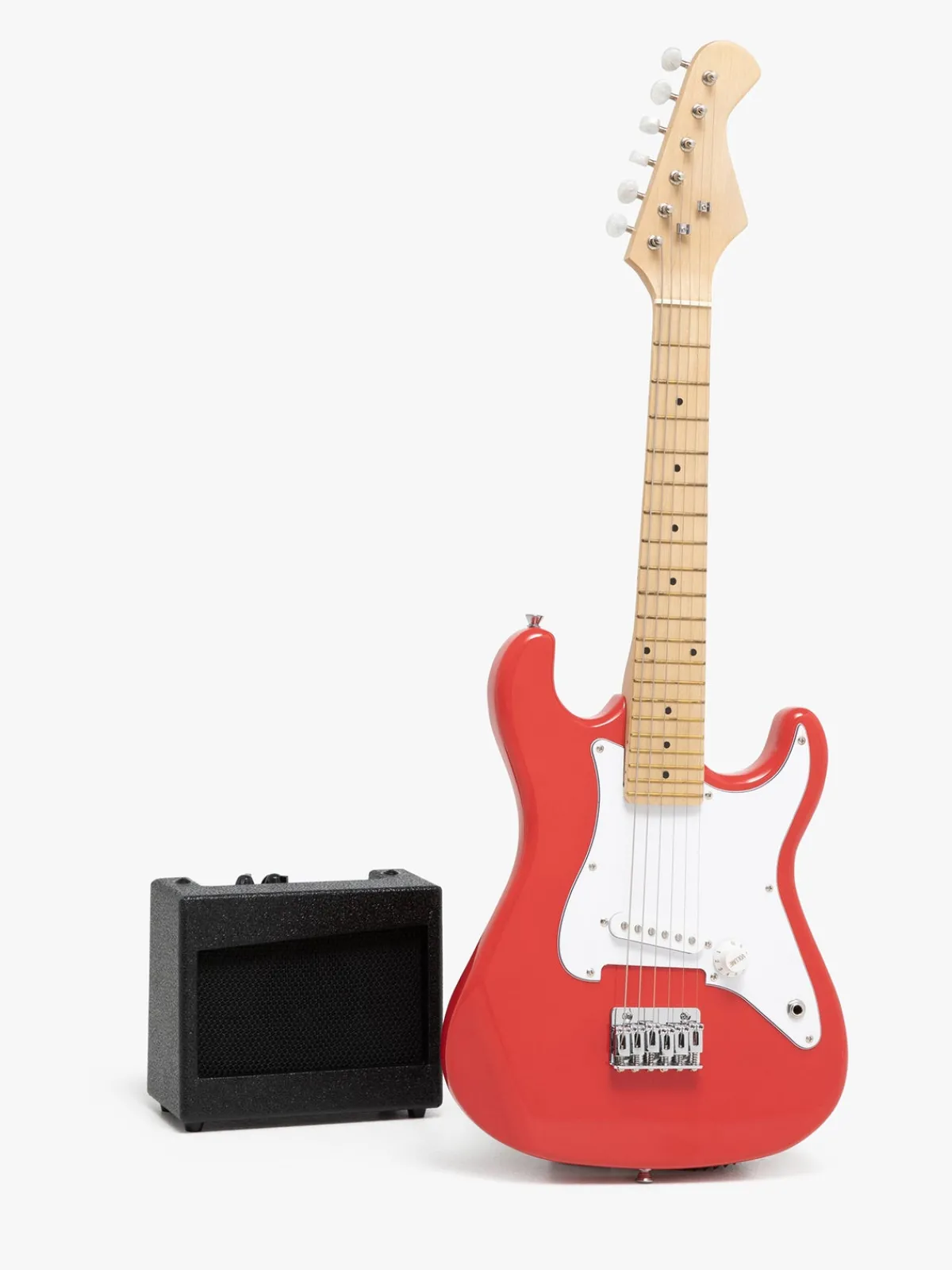 CloudberryCastle Musikinstrumenter>Cloudberry Castle Elektrisk Guitar med Forstærker 80 cm, Rød