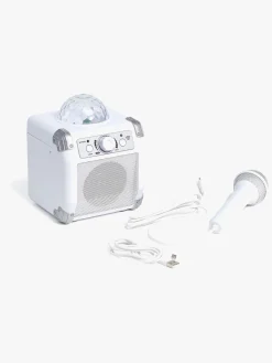 Børn CloudberryCastle Cloudberry Castle Karaokemaskine med Mikrofon og Diskokugle