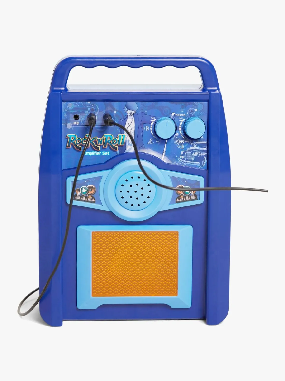 CloudberryCastle Cloudberry Castle Legetøjsguitar med Mikrofon & Højttaler, Blå