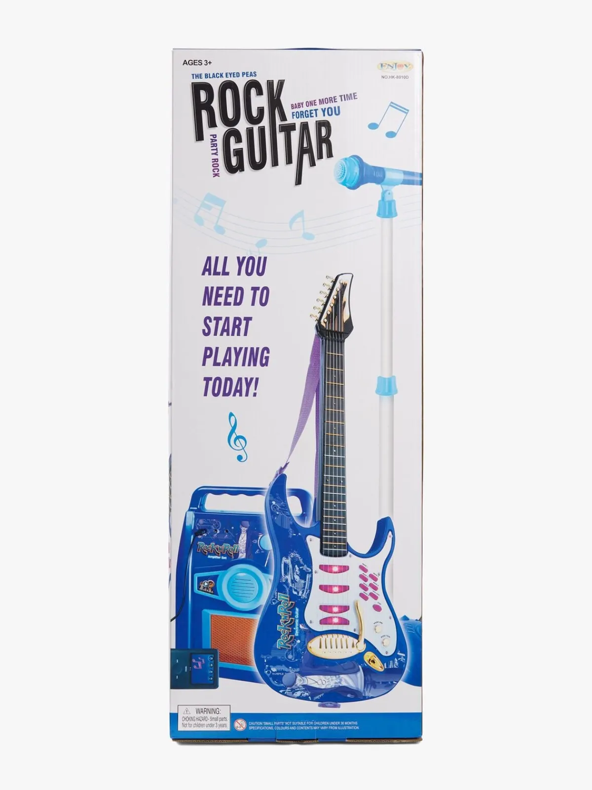 CloudberryCastle Cloudberry Castle Legetøjsguitar med Mikrofon & Højttaler, Blå