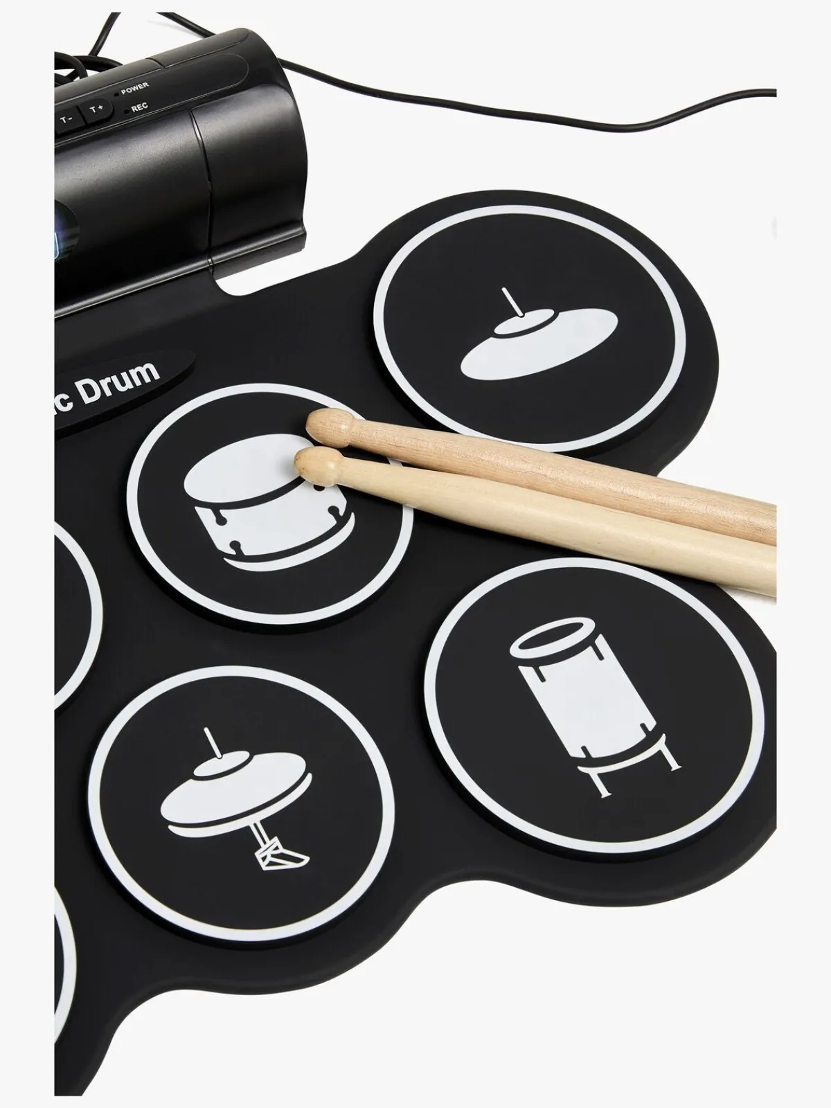 CloudberryCastle Musikinstrumenter*Cloudberry Castle Rock & Roll Elektronisk Trommesæt