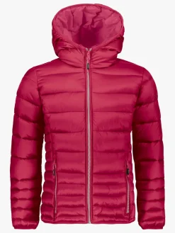 Børn CMP Fix Hood Dynejakke, Rhodamine