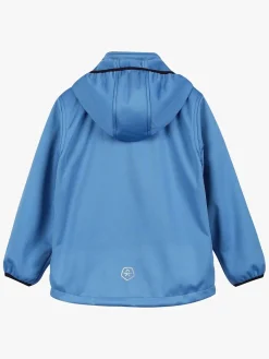 Børn ColorKids Overtøj>Color Kids Softshelljakke, Coronet Blue